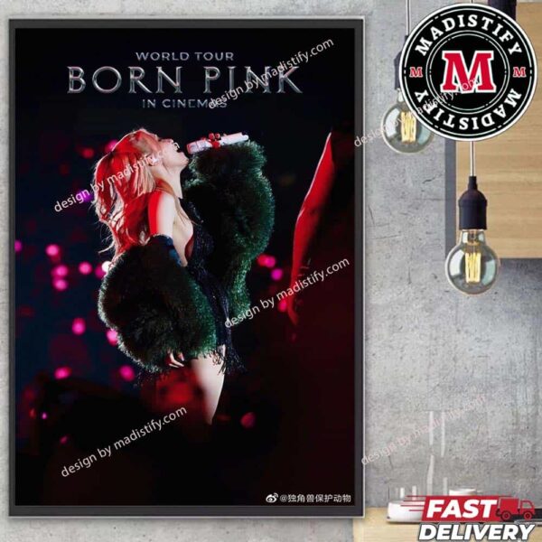 Roses Poster For Blackpink Born Pink Tour Film 2024 In Cinemas Fan Gift Home Decoration Poster Canvas