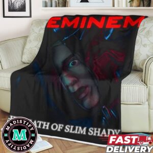 The Death Of Slim Shady Coup De Grace Eminem Merchandise Fleece Blanket