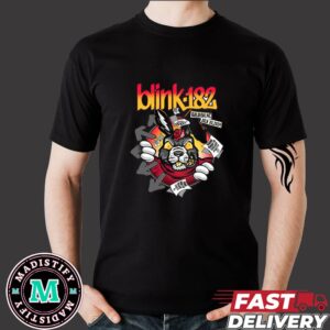 Welcome To The Blinkfam Blink-182 July 30 2024 At Raleigh NC One More Time Tour Event Tee Merchandise T-Shirt