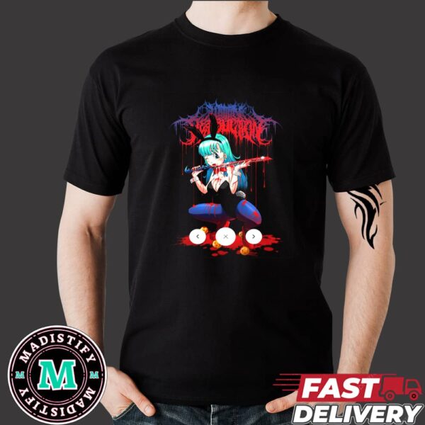 Within Destruction Merchandise x Dragon Ball Bulma Blood Sword Black Merchandise T-Shirt