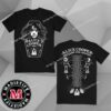 Alice Cooper Too Close For Comfort Cosmic 2024 Tour Jury Trial ITIN Schedule List Tee Merchandise Unisex Two Sides T-Shirt