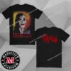 Alice Cooper Trial Of Terror Tee Merchandise Unisex Two Sided T-Shirt