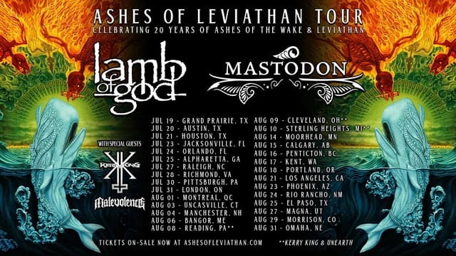 Ashes of Leviathan Tour 2024