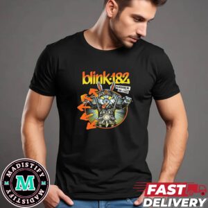 Blink-182 Official Event Tee Fiserv Forum Arena Milwaukee Wisconsin One More Time Tour August 7 2024 Merchandise T-Shirt