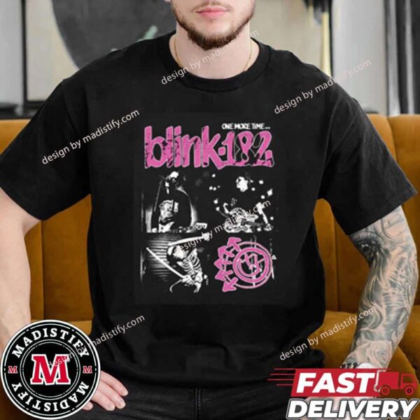 Blink-182 One More Time Merchandise 2024 Unisex T-Shirt