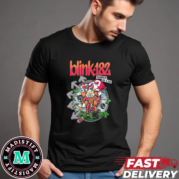 Blink-182 x Colonbus That’s Columbus Ohio August 13 2024 One More Time Tour Merchandise T-Shirt