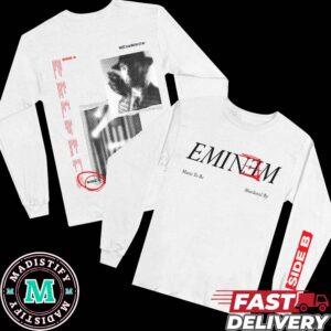 Eminem Music To Be Murdered By Side Be All Over Print Long Sleeve Hoodie T-Shirt