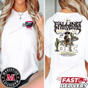 Falling In Reverse Vegas Show 2024 OBC Reimagined On October 26th At The Desert Breeze Event Center Unisex Two Sides T-Shirt