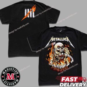 Fifth Member Exclusive You Must Burn Metallica Merchandise Two Sides T-Shirt