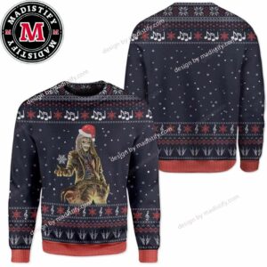 Gearhumans Ugly Iron Maiden Custom Sweater Apparel Iron Maiden Christmas Ugly Sweater