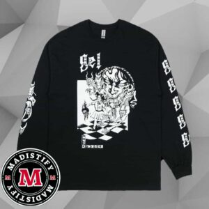 Gel Band Merch Hardcore For The Freaks Long Sleeve All Over Print Shirt