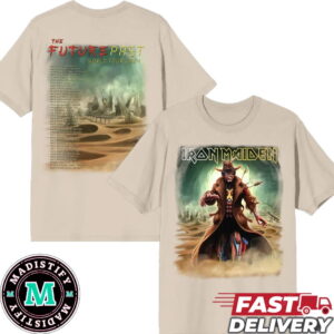 Iron Maiden The Future Past World Tour 2024 Stranger Desert Tour Runs Hell On Earth T-Shirt