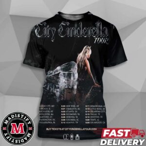 JT City Cinderella Tour 2024 Schedule List Date Unisex All Over Print T-Shirt