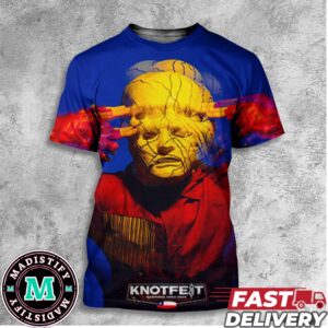 Jeff Karnowski Slipknot 25 By Nick Fancher Revolver Magazine Covers Knotfest Santiago Chile 2024 2 November Parque Del Estadio Nacional All Over Print T-Shirt