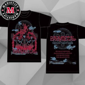 Kingslayer Tee Babymetal Tour 2024 Merchandise Unisex Two Sides T-Shirt