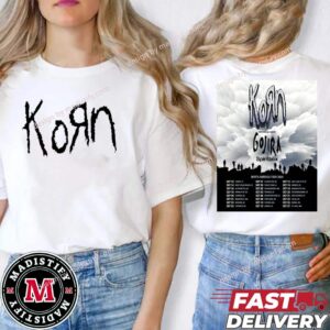 Korn North American Tour 2024 With Gojira and Spiritbox Schedule List Date Unisex Essentials Two Sides T-Shirt