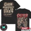 Klash Of The Ruhrpott With Kreator Sodom Destruction 20 July 2024 Amphitheater Gelsenkirchen Two Sides T-Shirt