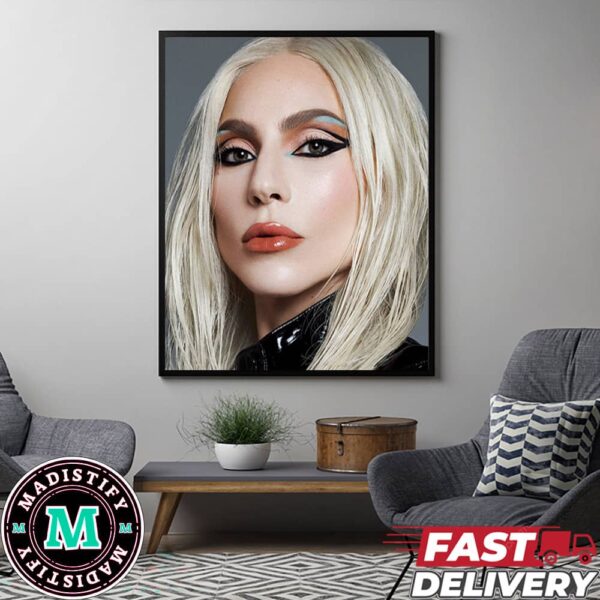 Lady Gaga Stuns For Haus Labs Poster Canvas