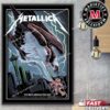 Metallica M72 Seattle WA Night 1 Merch Poster At Lumen Field On August 30th 2024 M72 North American Tour Final US No Repeat Weekend Art By The Wolf Home Decorations Poster Canvas