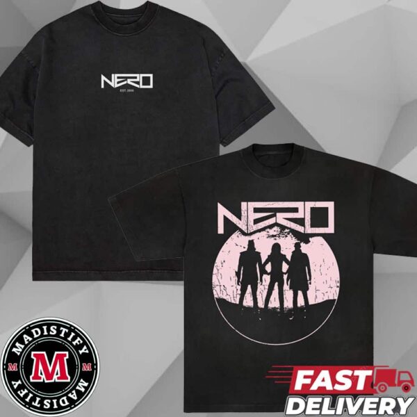 Nero Band Merchandise Tee Logo Unisex Two Sides Hoodie T-Shirt