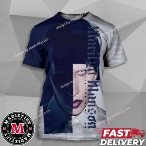 New Marilyn Manson Single Raise The Red Flag Release On August 15th 2024 In Europe All Over Print T-Shirt