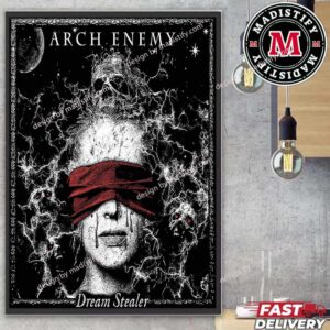 New Song Dream Stealer Arch Enemy Release In August 2024 Home Decorations Poster Canvas