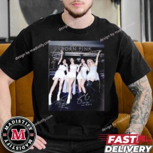 Official Poster For All Blackpink Born Pink Tour Film 2024 World Tour In Cinemas Fan Gift Unisex Essentials T-Shirt