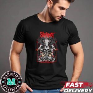 Slipknot August 7 2024 Burgettstown PA The Pavilion At Star Lake Here Comes The Pain Tour Tour Artwork Merchandise T-Shirt