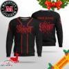 Slipknot Classic Logo And Goat Fight 2024 Chirstmas Gifts 2024 Xmas For Family And Friends Ugly Sweater