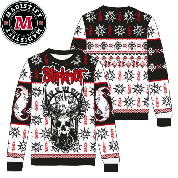 Slipknot Holiday Custom 2024 Chirstmas Gifts 2024 Xmas For Family And Friends Ugly Sweater