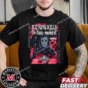 The lineup And Details For The Silver Scream Con Concert 2024 Ice Nine Kills On September 14th Unisex Essentials T-Shirt