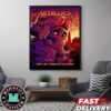 The Official Poster Night 1 And 2 Metallica Show M72 North American Tour In Foxborough Foxboro Stadium Massachusetts Gillette Stadium By Artist Maxx242 August 2-4 2024 Canvas Poster