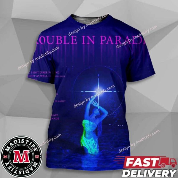 Trouble In Paradise Chloe Bailey Full Tracklist Unisex All Over Print T-Shirt