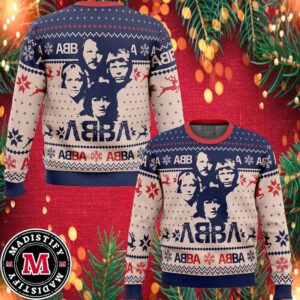 ABBA Ugly Christmas Sweater 2024 Unisex Sweater Xmas