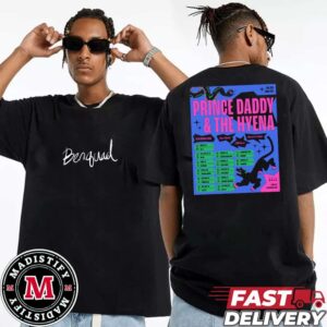 Benquad Prince Daddy And The Hyena Fall USA Tour 2024 Tour Dates On October Two Sides Unisex Tee Shirt