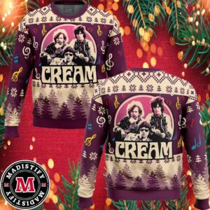 Cream Band Ugly Christmas Sweater Music 2024 Unisex Sweater Xmas