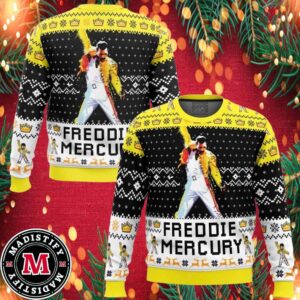 Freddie Mercury Queen Ugly Christmas Sweater 2024 Unisex Sweater Xmas