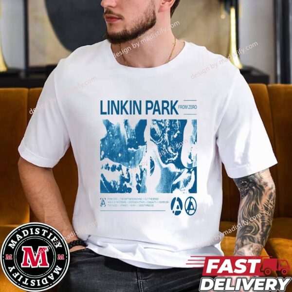 Linkin Park From Zero Full Tracks List Merchandise Tee Shirt