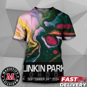 Linkin Park From Zero In London World Tour Officials Poster On September 24th 2024 All Over Print Tee Shirt Unisex