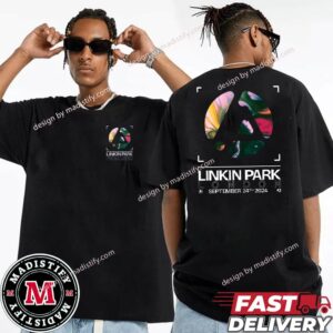 Linkin Park From Zero In London World Tour Officials Poster On September 24th 2024 Merch Tee Shirt Unisex Two Sided