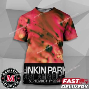 Linkin Park From Zero Los Angeles On September 11th 2024 Essentials All Over Print Tee Shirt