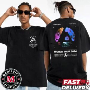 Linkin Park From Zero World Tour 2024 Merchandise Two Sides Tee Shirt