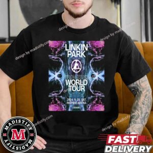 Linkin Park From Zero World Tour 2024 On September 28th Show At The Inspire Arena In Seoul Essemtials Tee Shirt