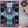 Linkin Park From Zero Los Angeles On September 11th 2024 Home Decorations Poster Canvas