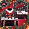 Metallica Gimme Yule Holiday Skeleton Santa Xmas Metallica Ugly Sweater Christmas