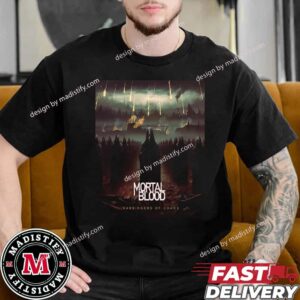 Mortal Blood By Harbingers of Chaos Debut Full Album from Baltimore Maryland Dark Doom Gothic Metal Outfit Release On September 6th 2024 Unisex T-Shirt