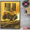 Pearl Jam Philadelphia Night 2 Event Poster At Pennsylvania Wells Fargo Center On September 9th 2024 Art By Todd Bratrud Home Decorations Poster Canvas