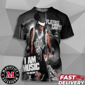 Playboi Carti Drops I Am Music The Mixtape In 2024 All Over Print Unisex Tee Shirt