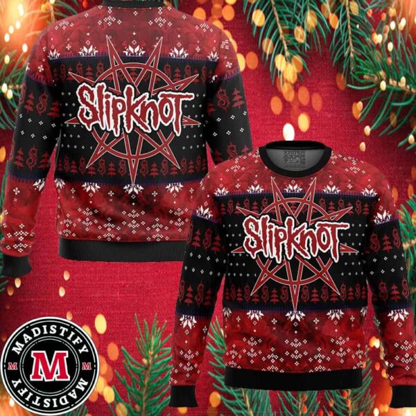 Slipknot Ugly Christmas Sweater 2024 Unisex Sweater Xmas