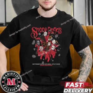 The SnoopKnot shirt Collabs By Snoop Dogg And Slipknot Show On September 13 14 2024 Intuit Dome Inglewood Unisex Tee Shirt Merchandise